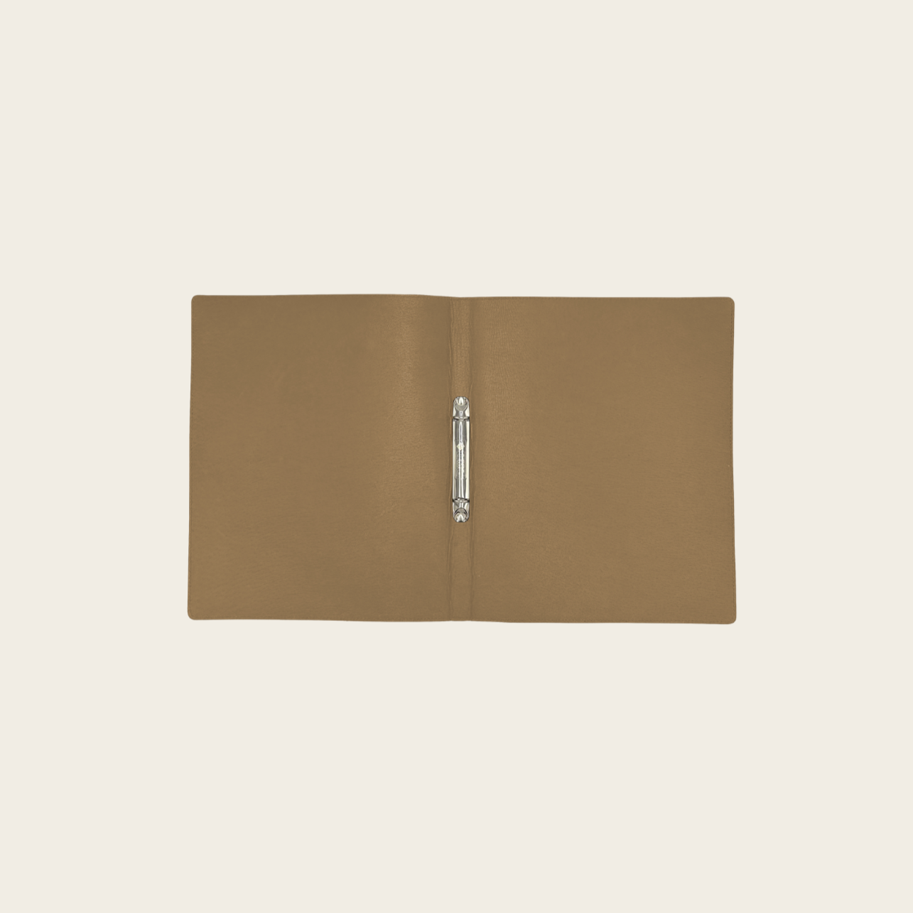 A4 Full Hide All Leather, Metal Binder Menu